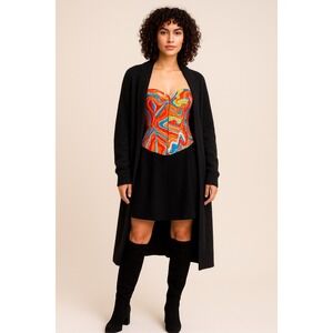 Satin Floral Lace Up Corset Bustier Womens Colorful Corset Top Corsets size M